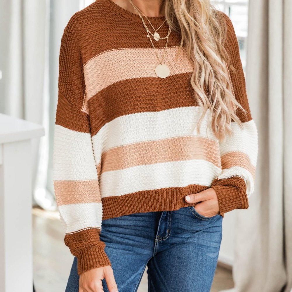 "You Know I Adore You" Crop Sweater